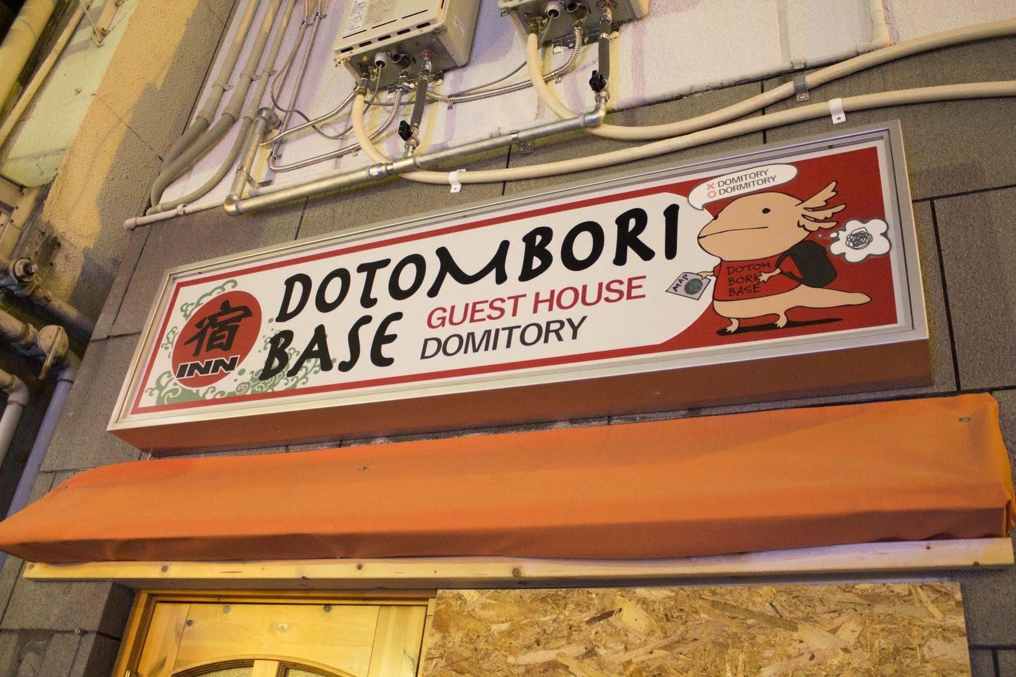 Hotel Dotombori Base Ōsaka Exterior foto